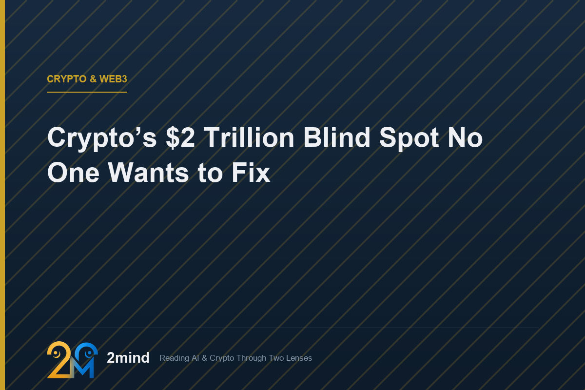 Crypto’s $2 Trillion Blind Spot No One Wants to Fix