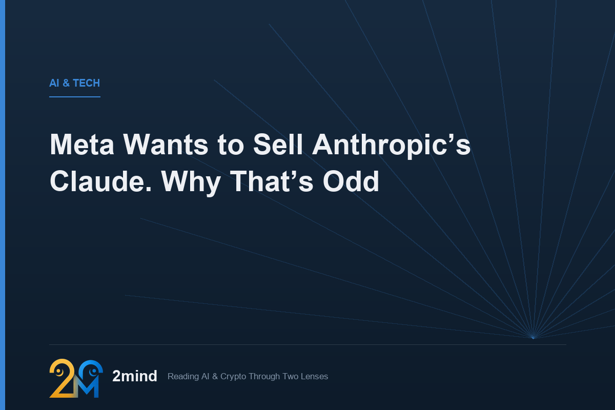 Meta Wants to Sell Anthropic’s Claude. Why That’s Odd
